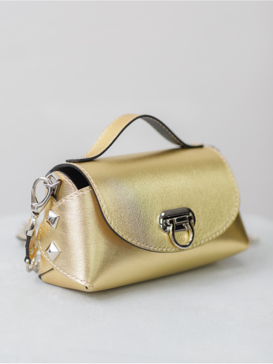 Сумка женская Рокси-мини цвет золотой