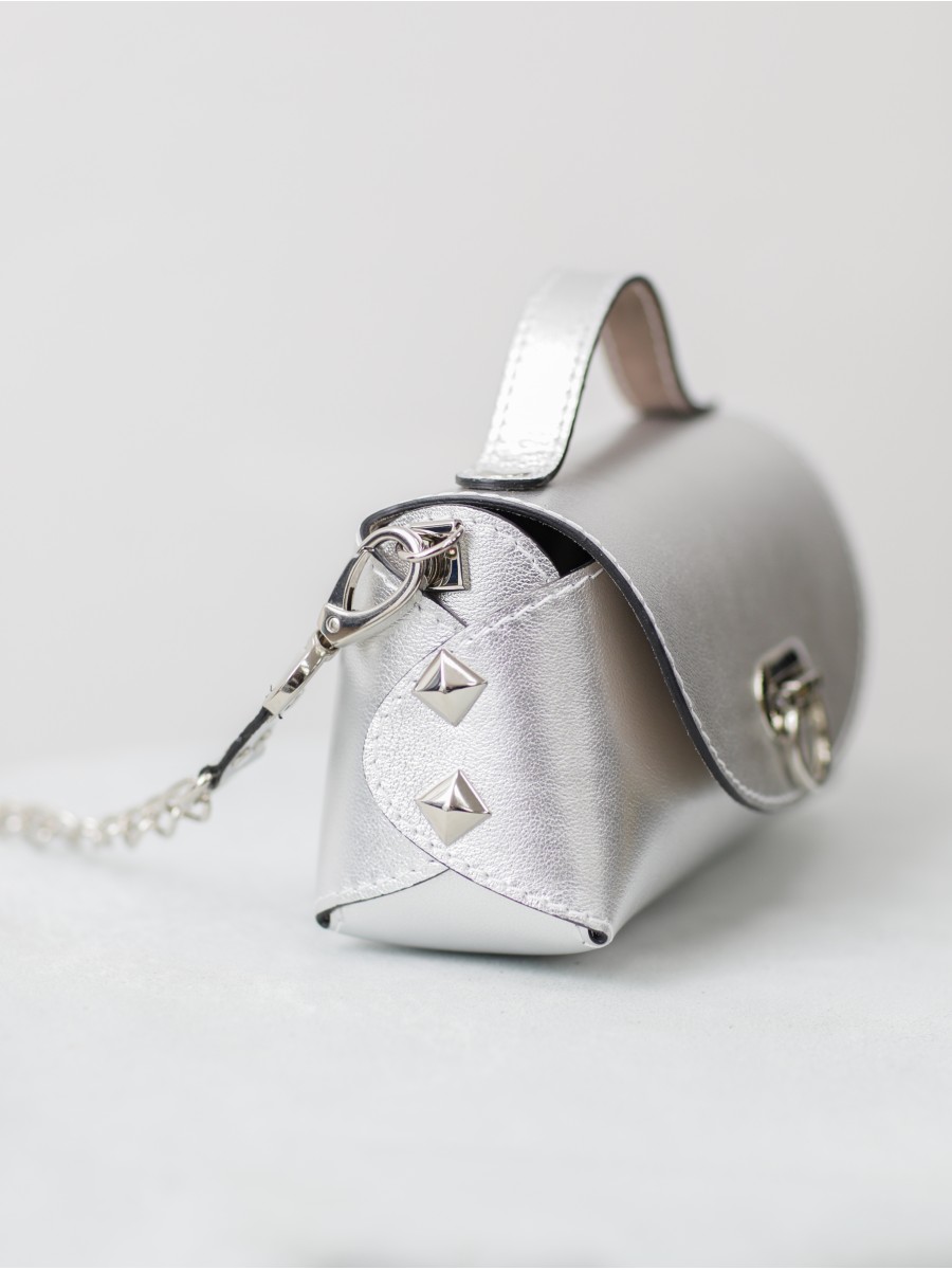 Сумка женская Рокси-мини Серебро