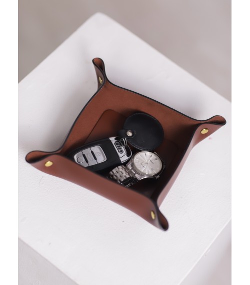 Органайзер на стол цвет коньячный 