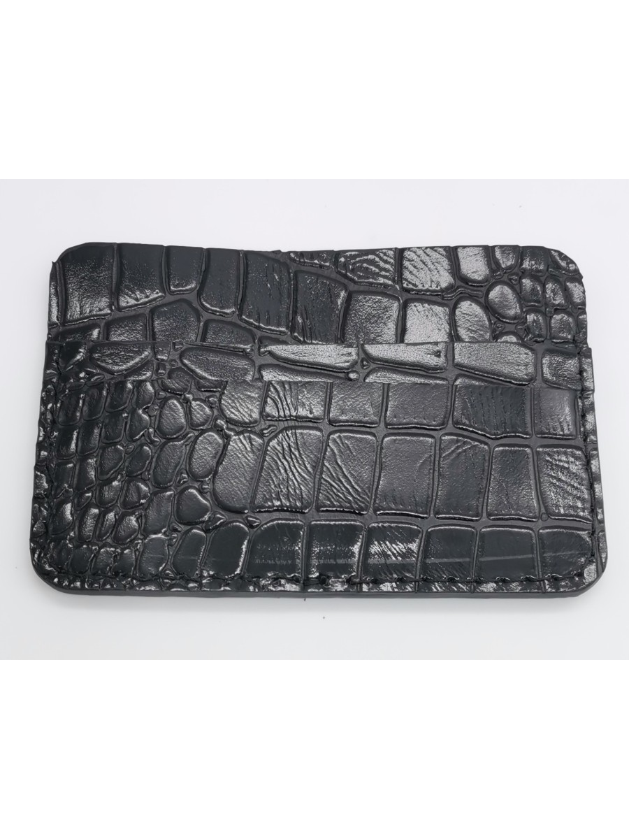 Картхолдер чёрный крок